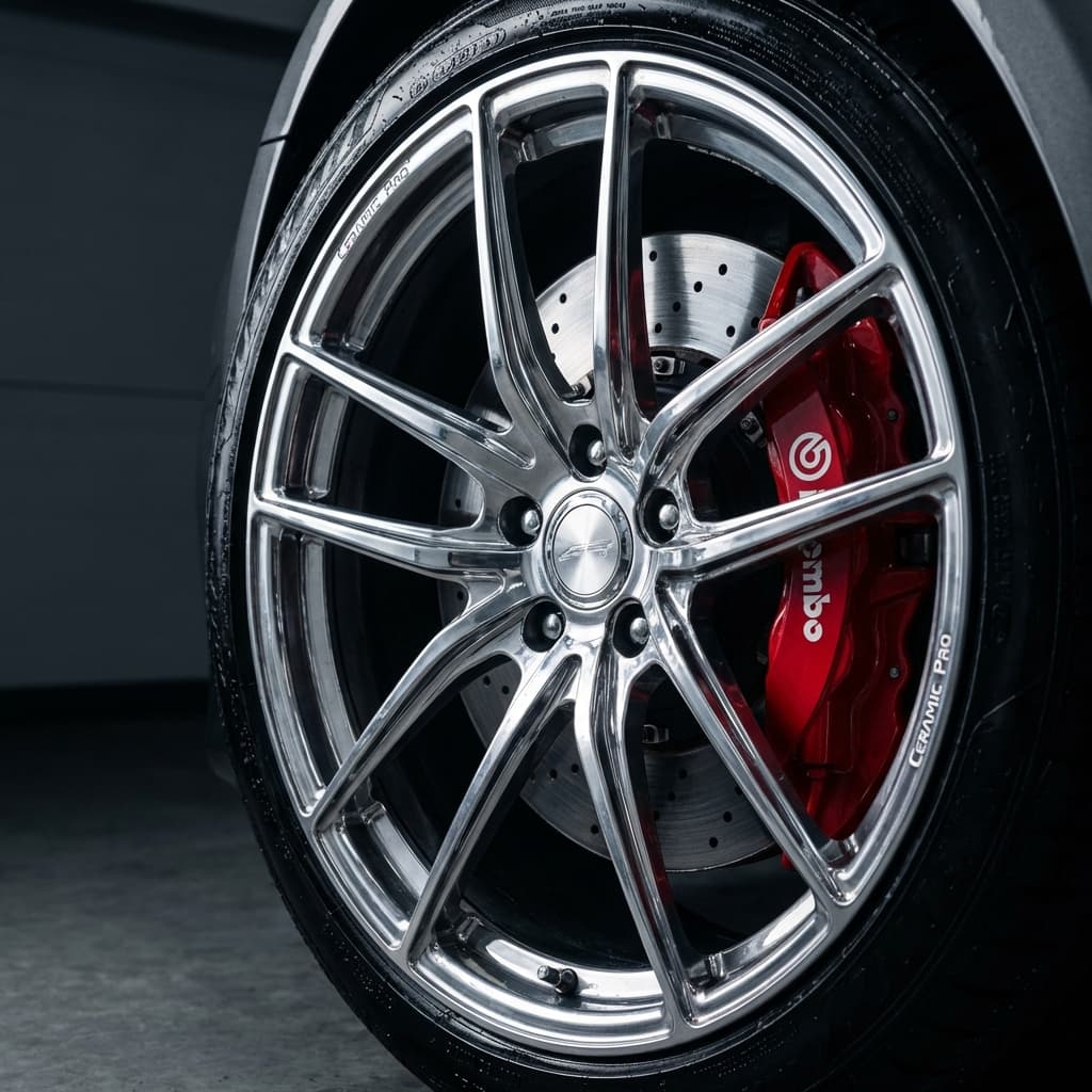 Velgen detail reiniging